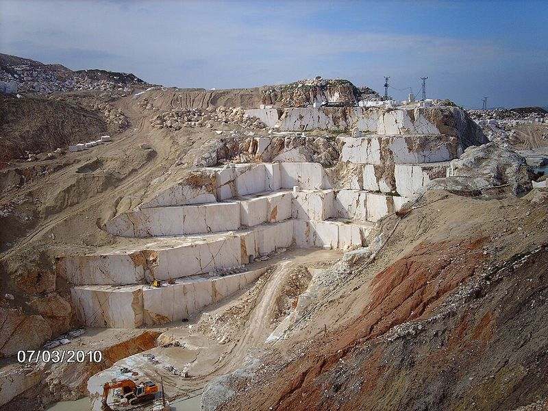 Marble quarry